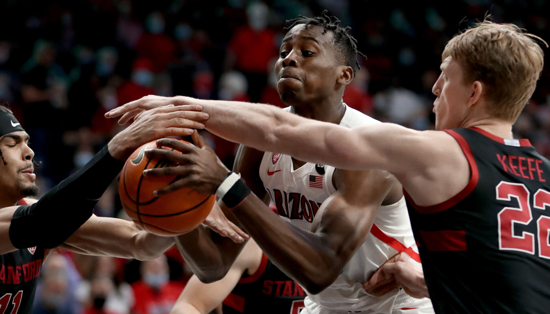Christian Koloko, 2022 Pac-12
Defensive Player of the Year